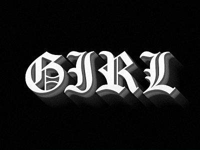 Lyric video storyboard screens black letter grain gta lettering lyric video miami type typography