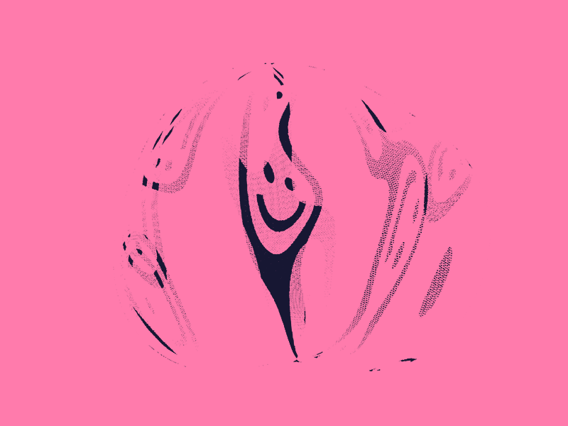 Smile animated animation emoji glitch smile