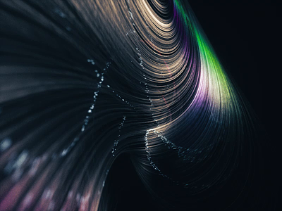Tie Dye Particles 🌈 3d abstract animation c4d cinema 4d design motion octane particles tie dye