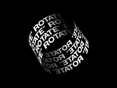 Rotation 3d abstract animation brand branding c4d cinema 4d glitchart kinetic kinetic type kinetic typography octane poster rotate rotating rotation spin system type typography