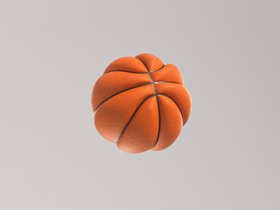 Oh Balls 🏀 3d 3d model 3d render abstract animation basketball branding c4d cinema 4d cloth dribbble nike octane octane render simulation sports sports brand studio