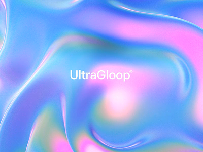 Ultragloop 3d abstract animation branding c4d cinema 4d gradient holographic iridescent motion motion graphics octane