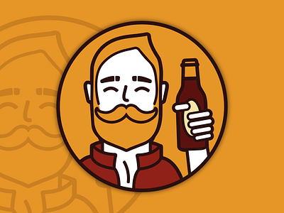 BEER LOGO beer branding design icon logo mascot vector