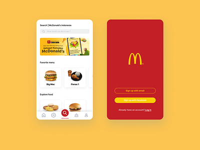 McDonald's App redesign