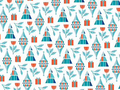 Gift wrapping pattern