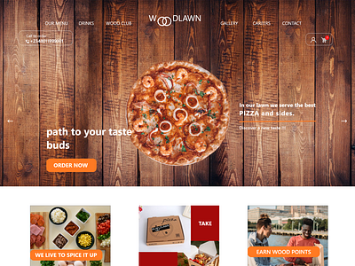 FOOD WEBSITE: WOODLAWN