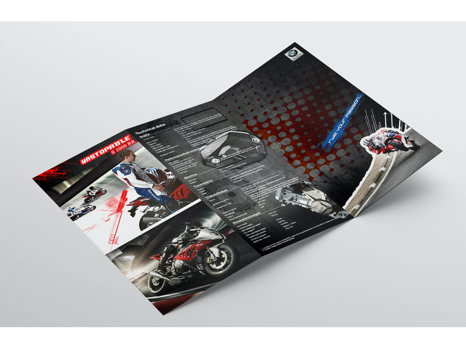 Z_Fold Flyer_BMW_2 by Raj Mahato on Dribbble