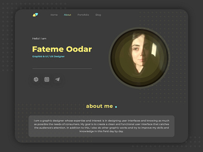 Portfolio Website Template