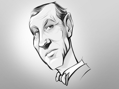 Mr. Fleming autodesk character illustration portrait sketchbook