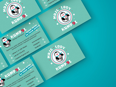 Logo & business card for ice-cream parlor