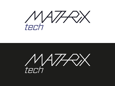 Mathrix Tech - Logo Concept 1