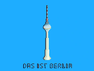 das ist Berlim berlim pixelart