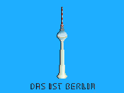 das ist Berlim berlim pixelart