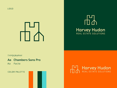 Real Estate Branding brand branding color palette development logo logomark logotype property management real estate visual identity