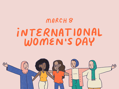 International Women's Day - Campaign Cover character design eqality gender illustration womens day