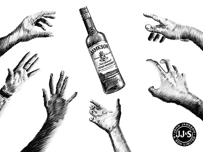 Jameson ilustración jameson whisky