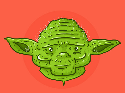 Yoda jedi sketch star wars yoda