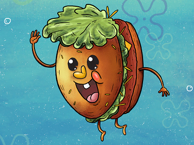 krabby patty bob sponja cangreburger cartoon fun krabby patty spongebob