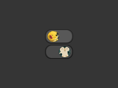 #DailyUI 015 - On/Off Switch dailyui dailyui 015 pokemon ui ux