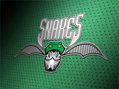 Snakes concept harry potter logo sports vector