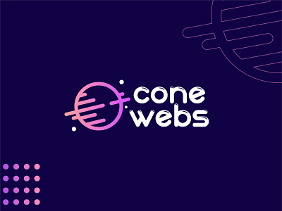 Cone Webs Logo brand identity branding design graphic design icon identitydesign illustration illustrator logo logo design logodesign logos logotype vector