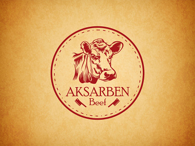 Aksarben Beef brand identity branding design graphic design icon illustration illustrator logo logo design logodesign logos logotype vector