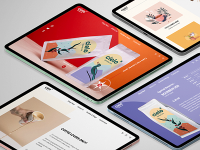 Cielo Coffee: Website Design