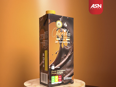 "Chocola" Drinking Chocolate branding graphic design package package design packaging packaging design