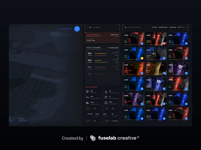 Storm Simulations Animation for Flood AI Tool adobexd art creative dailyui design digital agency dribbblers graphicdesignui graphicui interface interfacedesign motion graphics uidesign uxdesign