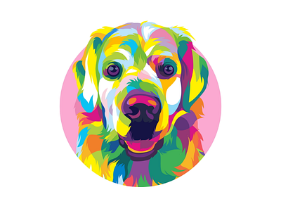 🦴❤️ animal animals brand colorful design designer digitalart dog graphicdesign illustration illustrator logo love pet pets popart portrait puppy vector vectorart