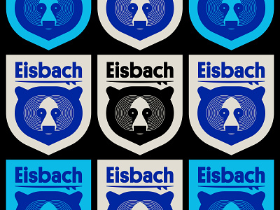 Eisbach badge bear board brooklyn new shield surf surfing wave york