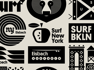 Eisbach pt. X apple bear blackletter bridge brooklyn flag ocean subway surf surfing tree water wave