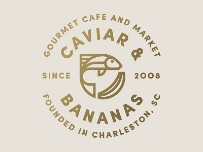 Caviar & Bananas banana cafe caviar fish gourmet market seal