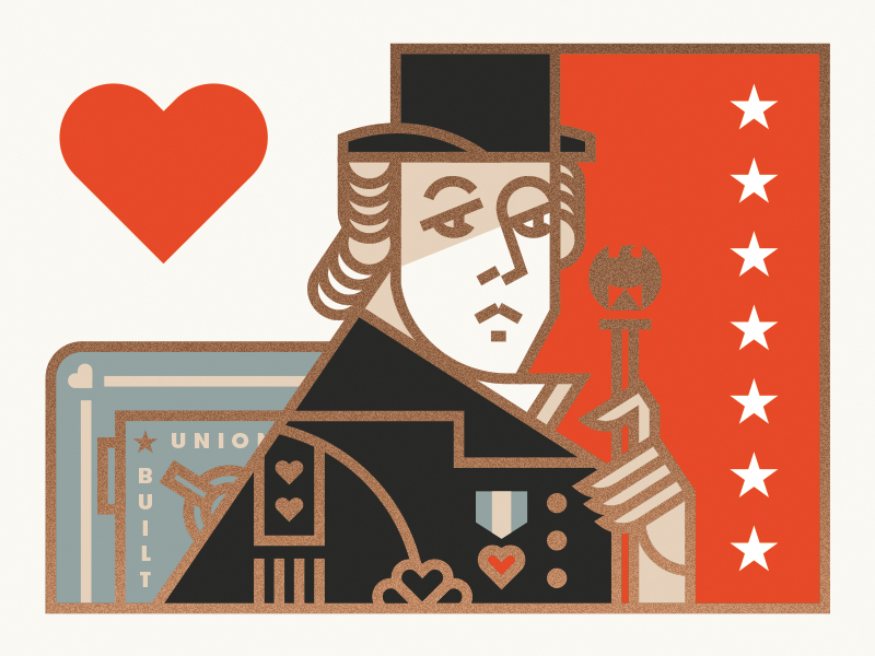 King of Hearts by Jay Fletcher on Dribbble