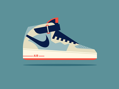 Reprimir Baño Implementar Nike Air Force designs, themes, templates and downloadable graphic elements  on Dribbble