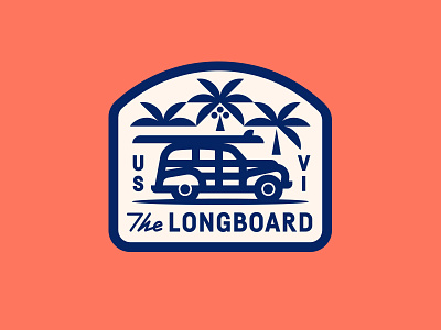The Longboard pt. XIV car coconut palm surf surfboard trees tropical wagon waves