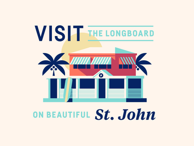 The Longboard pt. XVI island ocean palm restaurant seafood sun surf surfboard