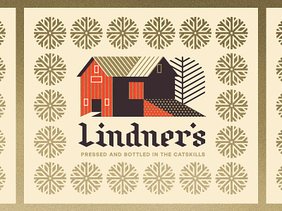 Lindner's Cider pt. II apple barn cider house new snow snowflake tree york