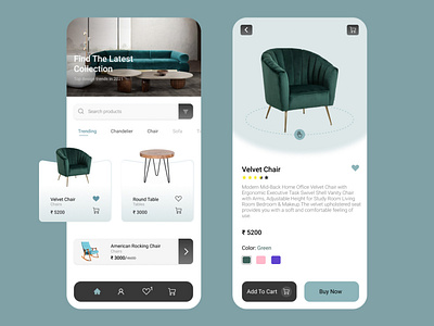 Furniture App Design