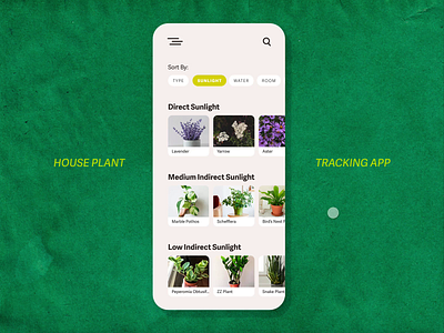 Plant Care Mobile App adobexd microanimation ui ux