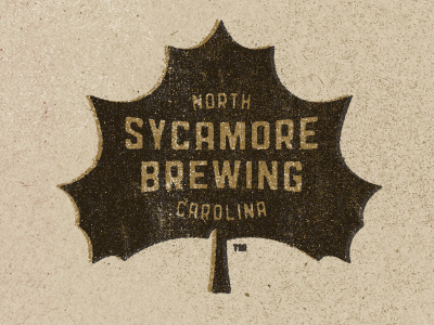 Sycamore Brewing beer branding brewery