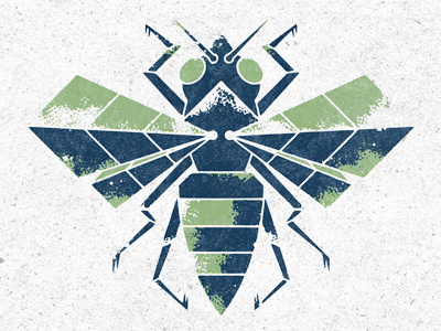 Bee Dejour bee icon illustration