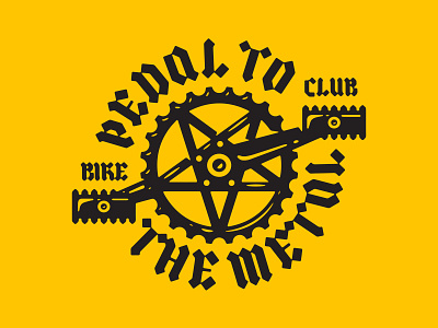 Pedal to the Metal bike club metal pedal to the metal type