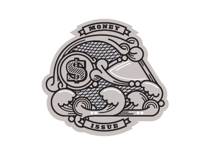 Badges V badge espn illustration money issue slug