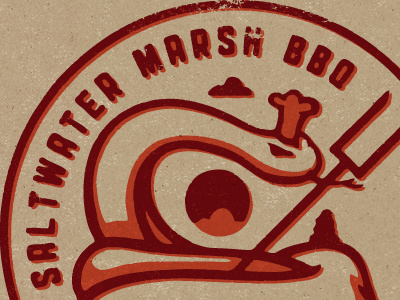 Saltwater Marsh BBQ bbq logo