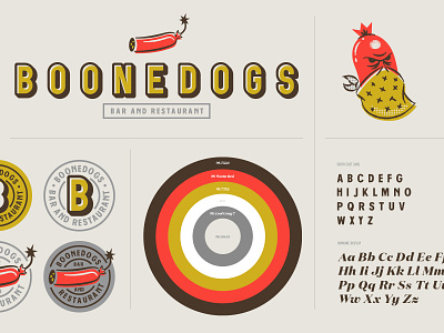 Branding assets boonedogs branding hotdogs logo