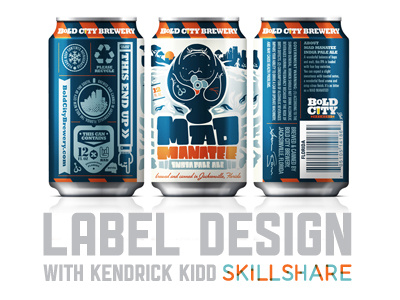 Label Design Class on Skillshare beer class label design packaging skillshare