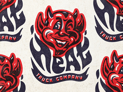 branding devil fire heat hot skateboarding trucks