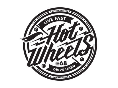 custom hot wheels logo