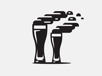 Icons II beer beer glass craft beer icon illustraion wip